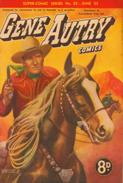 Cover of Gene Autry Comics