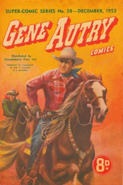 Cover of Gene Autry Comics