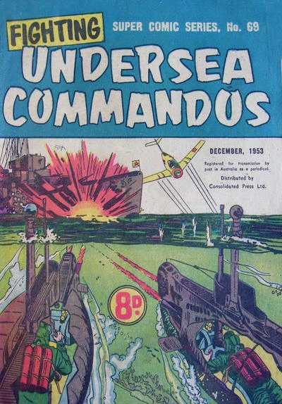 Cover of Fighting Undersea Commandos