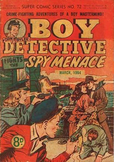 Cover of Dan Tayler Boy Detective Fights the Spy Menace