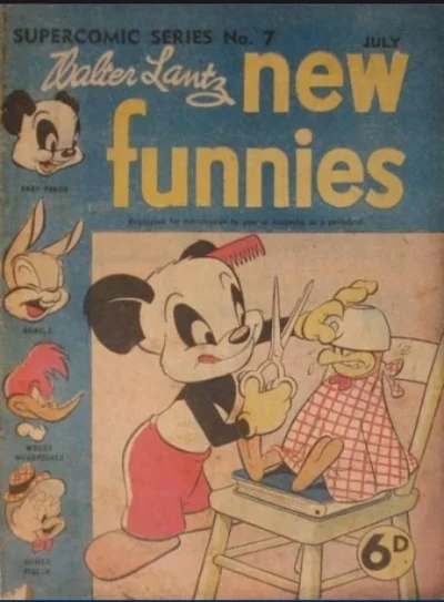Cover of New Funnies