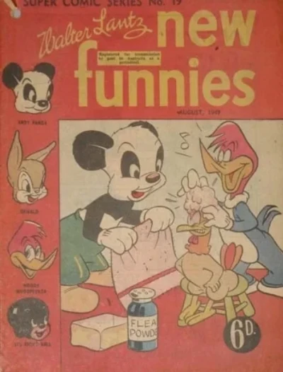 Cover of Walter Lantz New Funnies