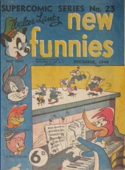 Cover of Walter Lantz New Funnies