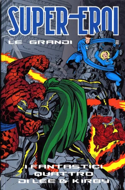 Cover of Fantastici Quattro di Lee e Kirby