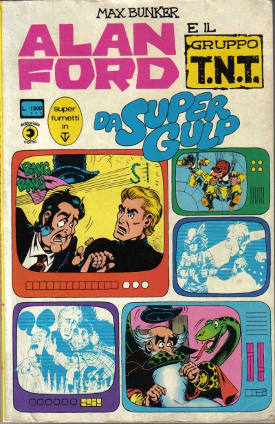 Cover of Alan Ford e il Gruppo T.N.T. da SuperGulp