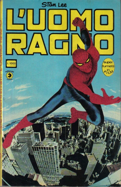 Cover of L'Uomo Ragno