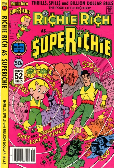 Cover of Rippy and Crashman Lost in Time!