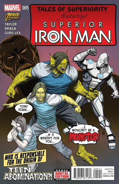 Cover of Chapter 5: The Origin of Teen Abomination
