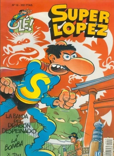 Cover of La banda del dragon despeinado (Yakuza) y La bomba