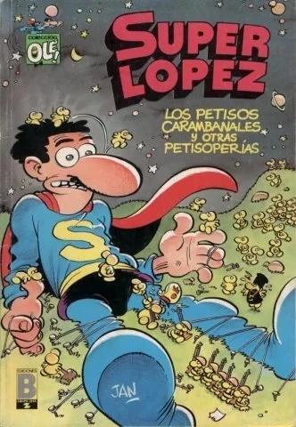 Cover of La espantosa, extrana, terrifica historieta de los petisos carambales