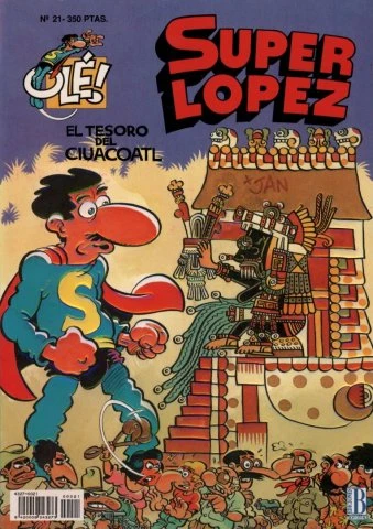 Cover of El tesoro del Ciuacoatl