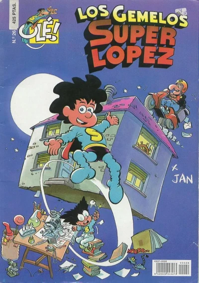 Cover of Los gemelos Superlopez