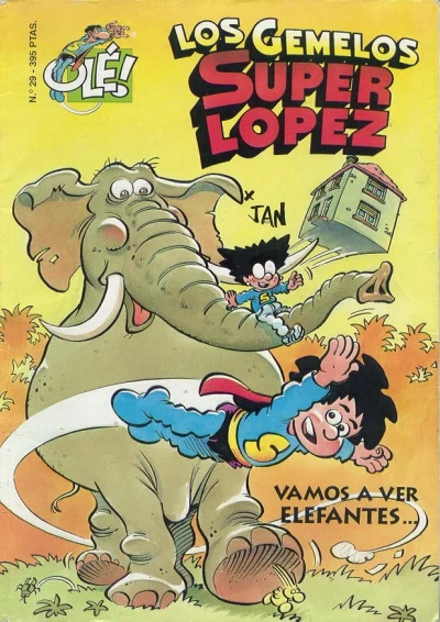 Cover of Vamos a ver elefantes