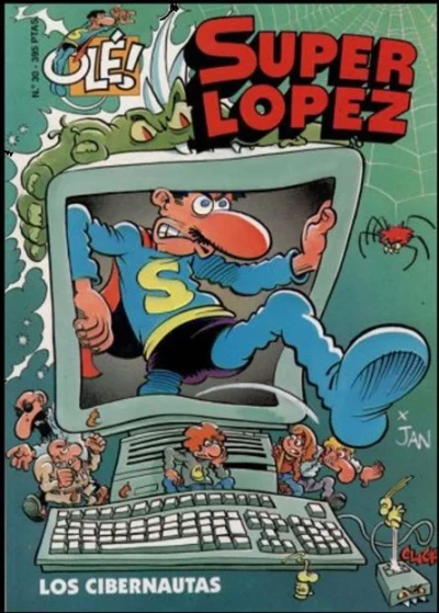 Cover of Los cibernautas