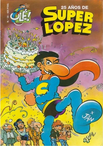 Cover of 25 años de SuperLopez