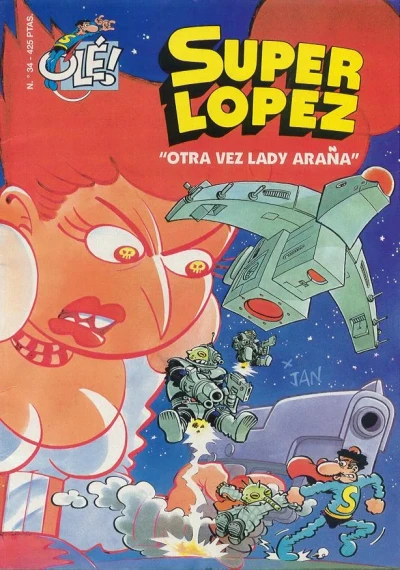 Cover of Otra vez Lady Araña