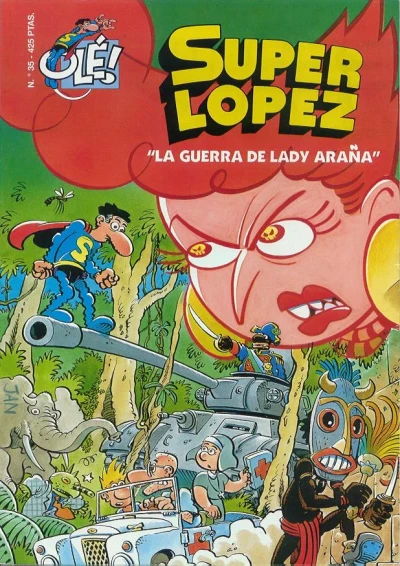 Cover of La guerra de Lady Araña