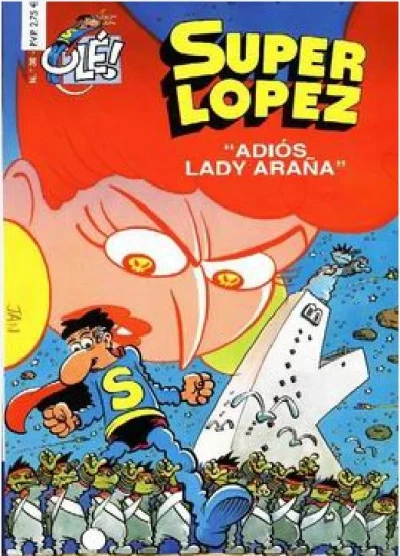 Cover of Adiós Lady Araña