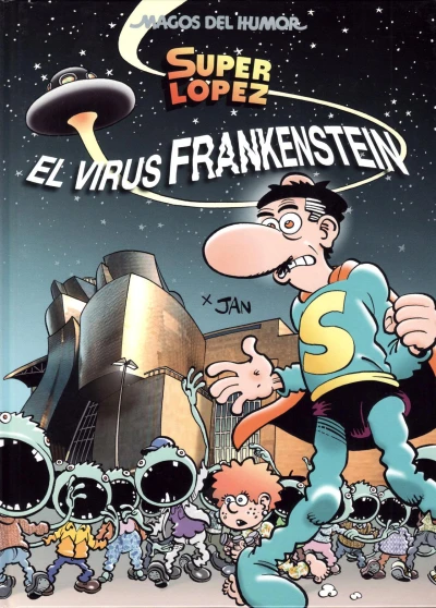Cover of El virus Frankenstein
