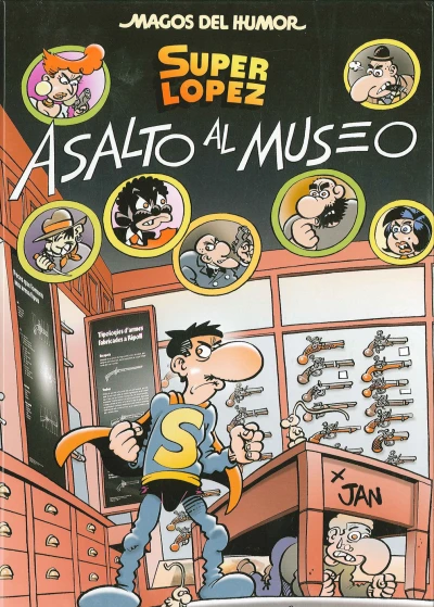 Cover of Asalto al museo