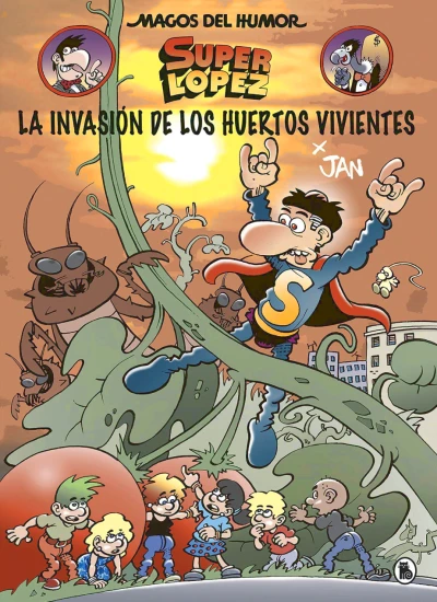 Cover of La invasión de los huertos vivientes