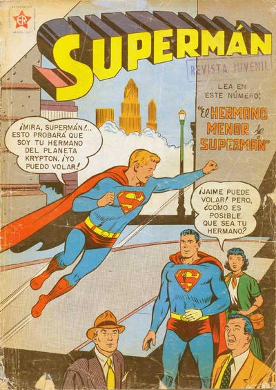 Cover of El Hermano Menor de Superman