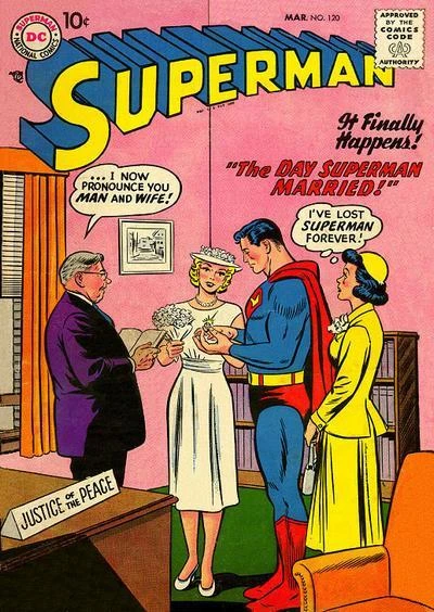 Cover of The Day Superman Married!