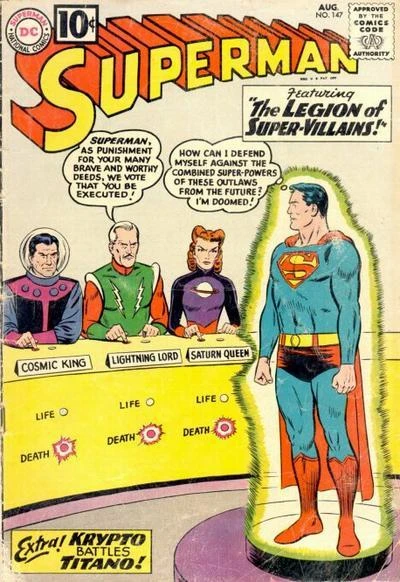 Cover of The Legion of Super-Villains!