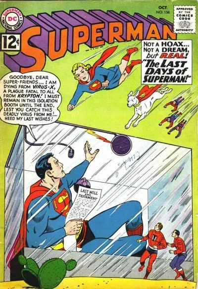 Cover of The Last Days of Superman!