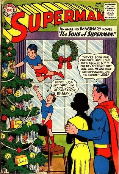 Cover of The Fantastic Story of Superman's Sons!