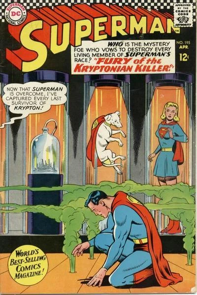 Cover of The Fury of the Kryptonian-Killer!