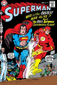 Superman's Race with the Flash!