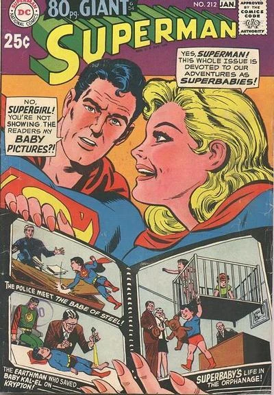 Cover of Featuring Greatest Superbaby Stories