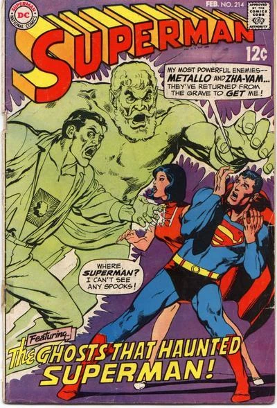 Cover of The Ghosts that Haunted Superman! / How Perry White Hired Clark Kent!