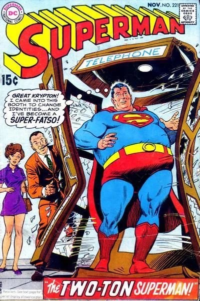 Cover of The Revolt of the Super-Slave! / The Two-Ton Superman!