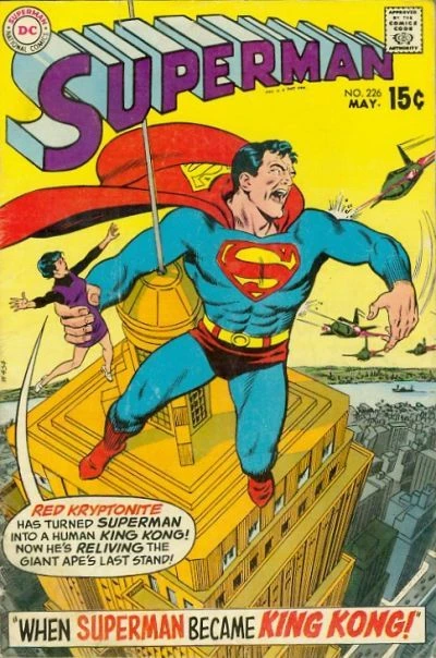 Cover of When Superman became King Kong! / Uncle Sam's Prize Prisoner!