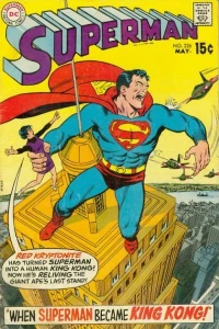 When Superman became King Kong! / Uncle Sam's Prize Prisoner!