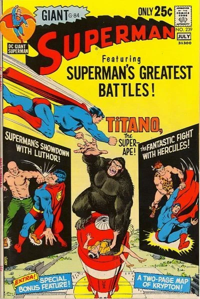 Cover of Superman's Greatest Battles