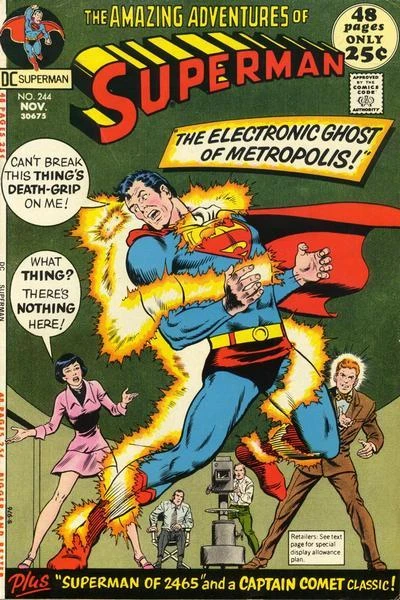 Cover of The Electronic Ghost of Metropolis!