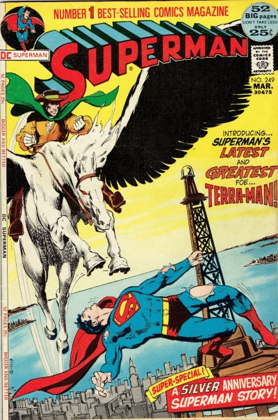 Cover of The Challenge of Terra-Man! / The Origin of Terra-Man