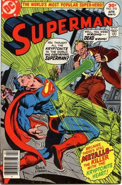 Cover of The Man with the Kryptonite Heart
