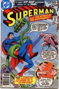 The Attack of the Kryptonoid!; Clark Kent, How would You like to Meet your Real Father?