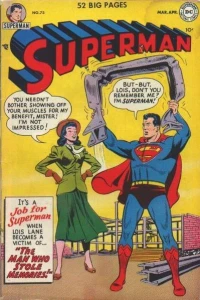 The Prankster's Star Pupil / Superman-Thrill Salesman / The Man Who Stole Memories