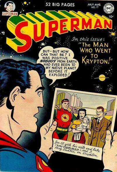 Cover of The Man Who Went to Krypton