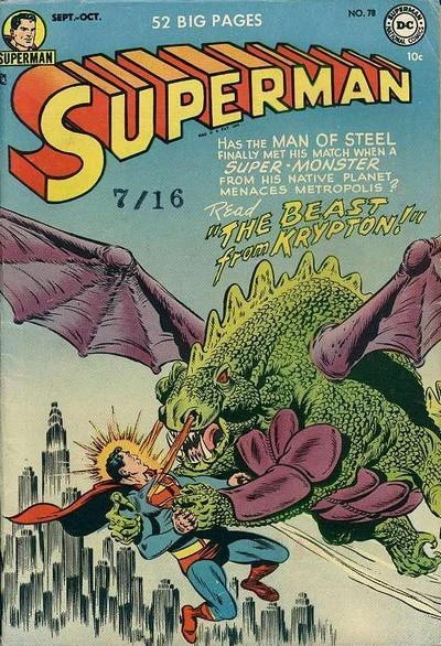 Cover of The Beast from Krypton