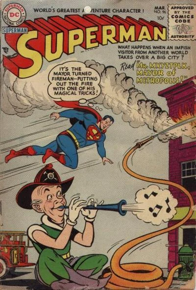 Cover of Mr Mxyzplk, Mayor of Metropolis