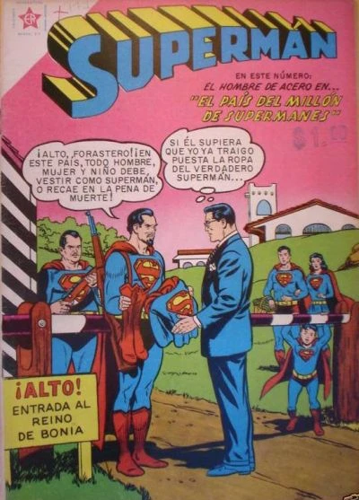 Cover of El Pais de Millon de Supermanes