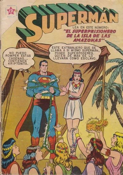 Cover of El Superprisionero de la Isla de las Amazonas