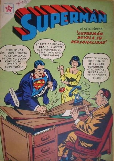 Cover of Superman Revela su Personalidad
