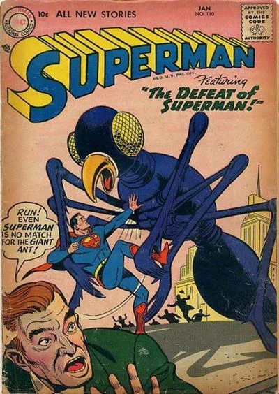 Cover of The Defeat of Superman!